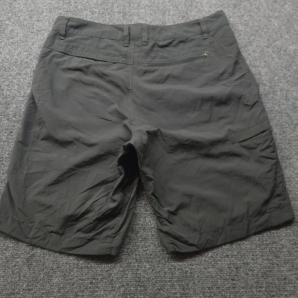 The North Face Men Paramount Peak II Shorts Gray Cargo Hiking Nylon CE7L Size 32